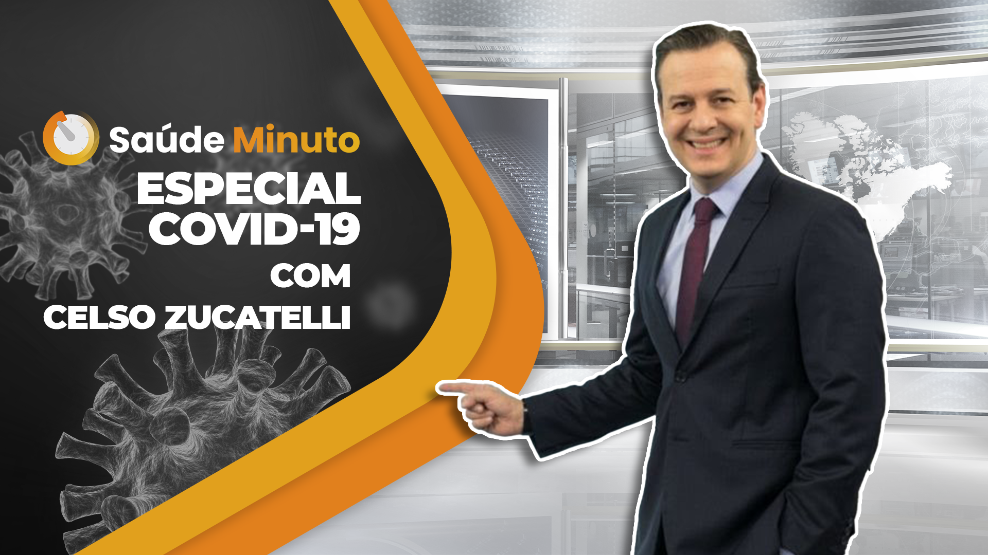 Apresentador Celso Zucatelli compartilha os cuidados que toma após ter pego Covid-19
