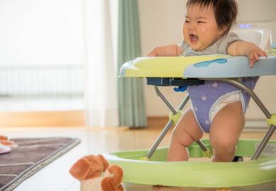 Causador de acidentes, andador infantil é contraindicado pela Sociedade Brasileira de Pediatria