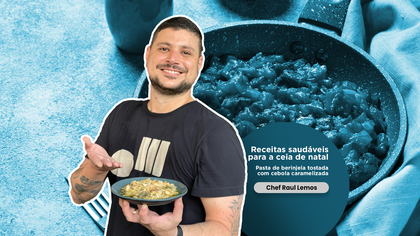 Receitas de Natal: Pasta de Beringela Tostada com Cebola Caramelizada | Alpha FM