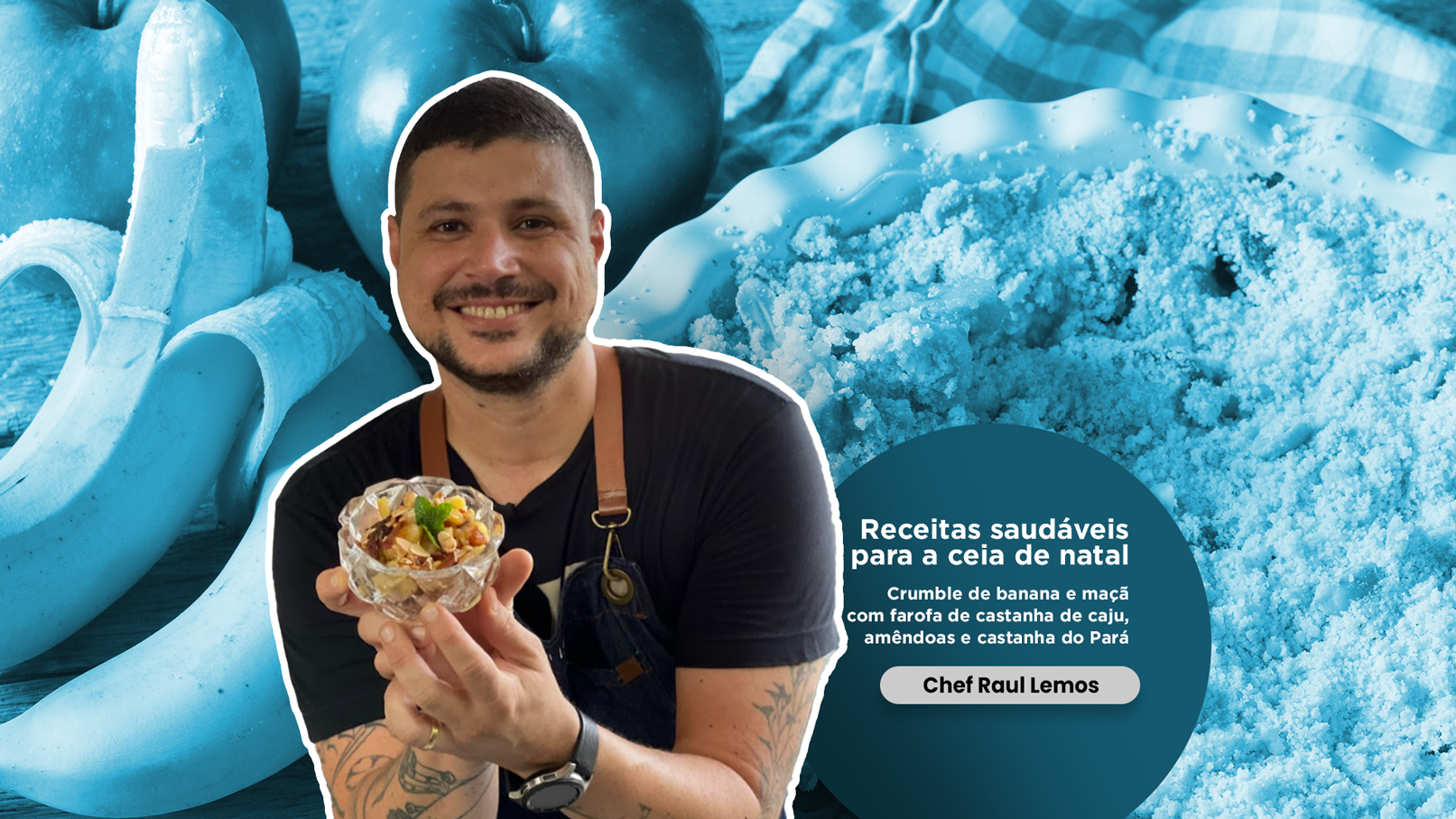 Receitas de Natal: Crumble de Banana | Alpha FM