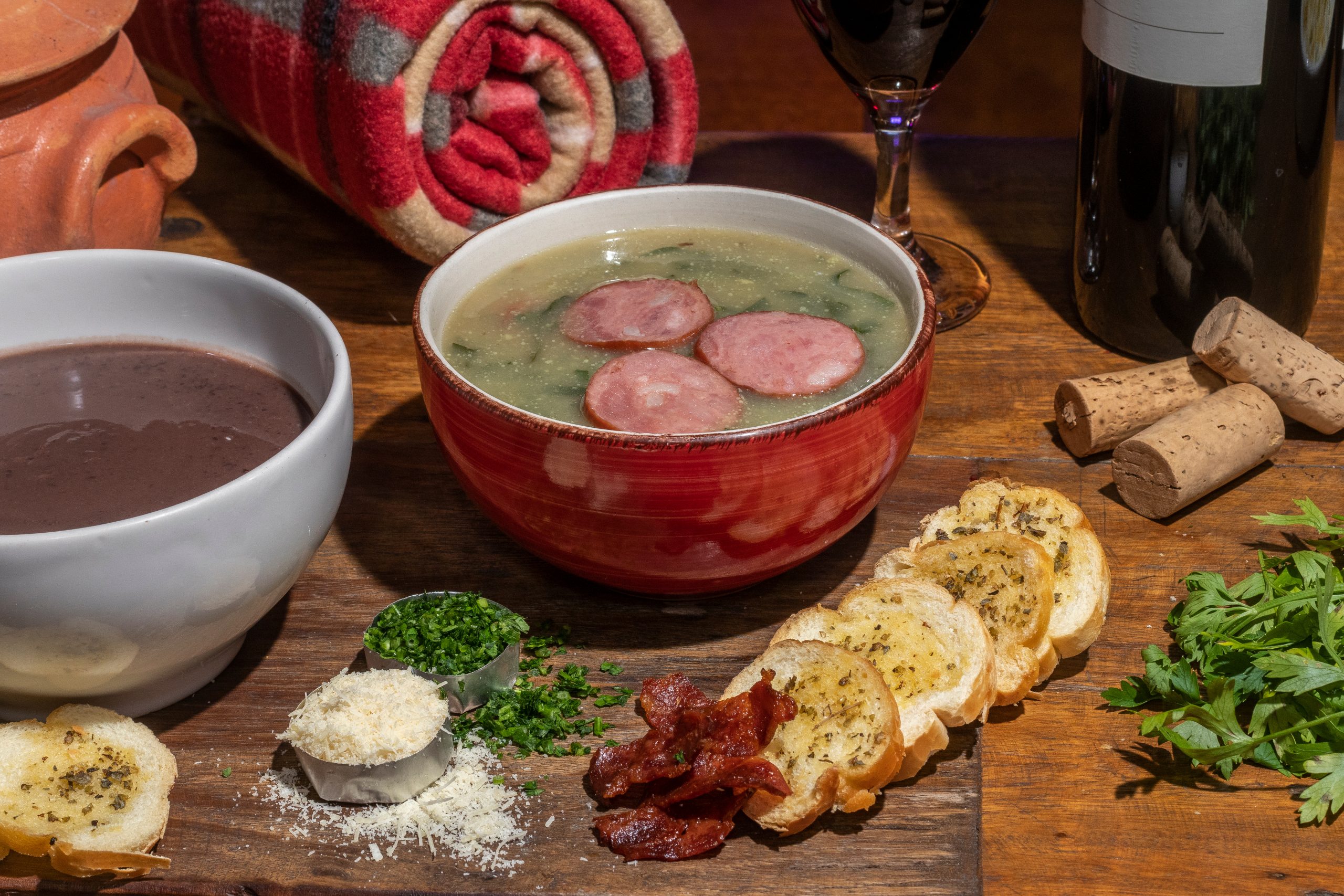 Caldo verde e outros pratos para aquecer seu inverno