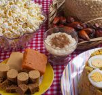 Quarto pratos de festa junina