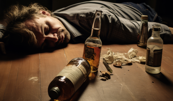 Como acontece o coma alcoólico?