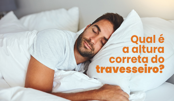 Altura correta do travesseiro