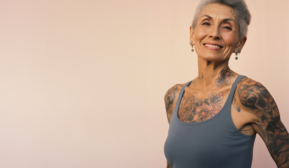 Tatuagem na terceira idade