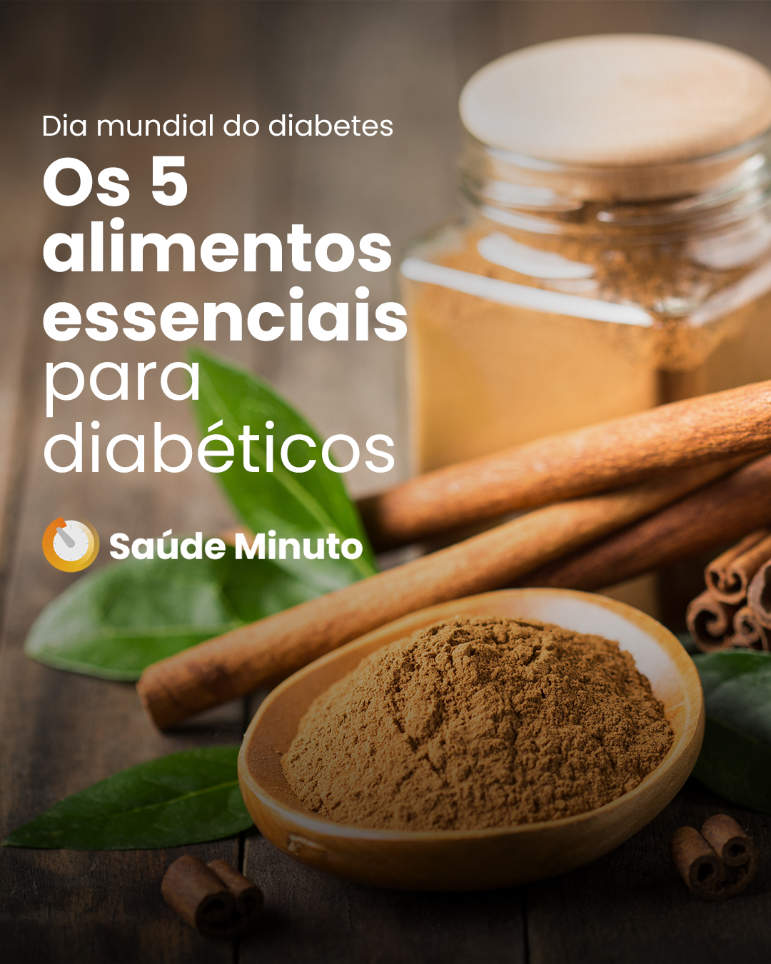 Os 5 alimentos essenciais para diabéticos