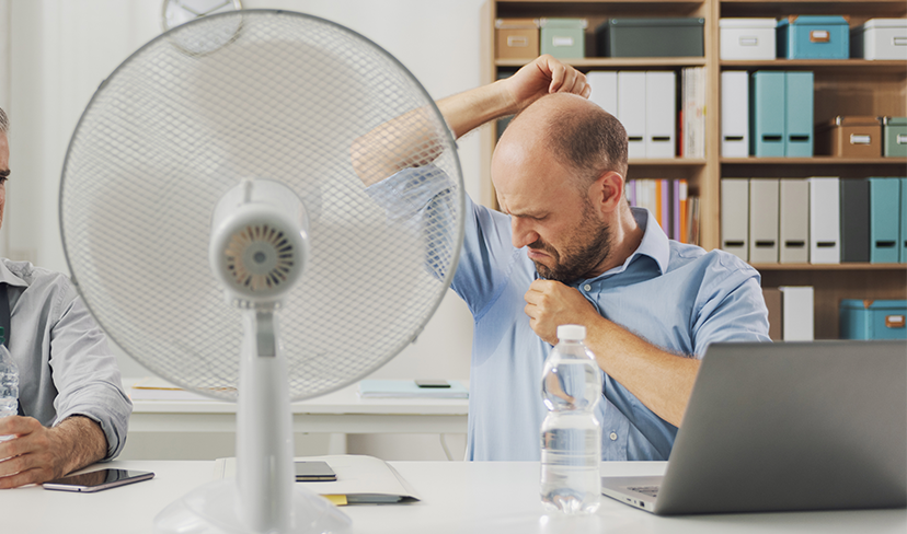 Se sentindo improdutivo? Talvez o calor seja o culpado!