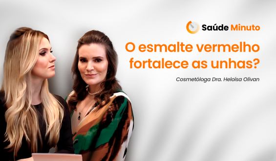 O esmalte vermelho fortalece as unhas?