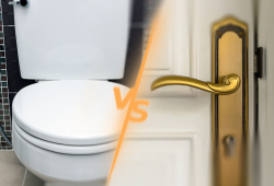 Maçaneta x Vaso Sanitário: Qual é mais sujo?