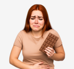 Chocolate da dor de barriga?