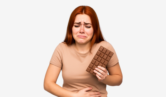 Chocolate da dor de barriga?