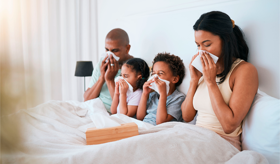 Gripe em casa: cuidados essenciais para evitar que toda a família fique doente