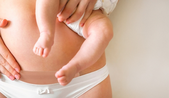 Fita de silicone para cicatrizes de cesariana