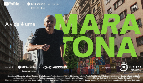 A vida é uma maratona: Biografia em filme do médico e corredor Drauzio Varella
