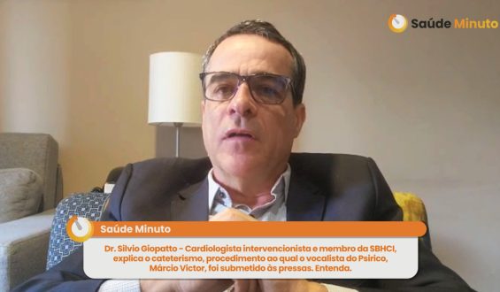 Cantor Márcio Victor é internado e passa por cateterismo: cardiologista explica