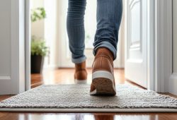 Você entra em casa de sapatos? isso é um perigo