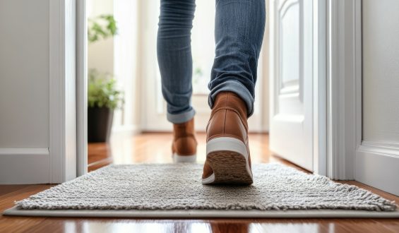 Você entra em casa de sapatos? isso é um perigo