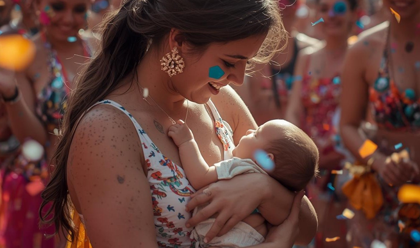 Como mães que amamentam podem curtir o Carnaval com liberdade