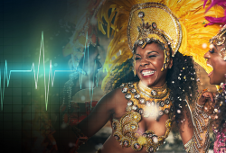 O que acontece com o coração das passistas durante o desfile de Carnaval