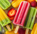 Picolés mais nutritivos e menos calóricos