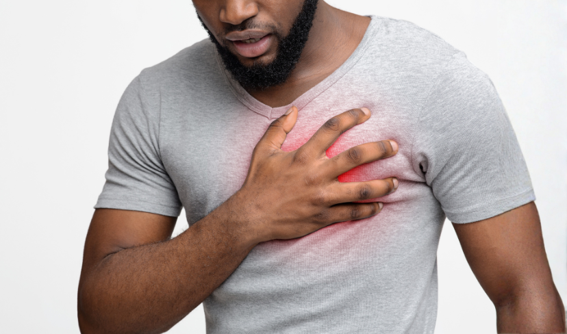 Sinais de que você está infartando