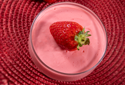 Receita Mouse de Morango Proteico. Vale a pena?