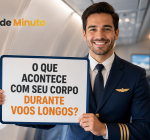 O que acontece com seu corpo durante um voo longo? Especialistas explicam como evitar os principais desconfortos