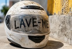 Seu capacete pode estar cheio de fungo